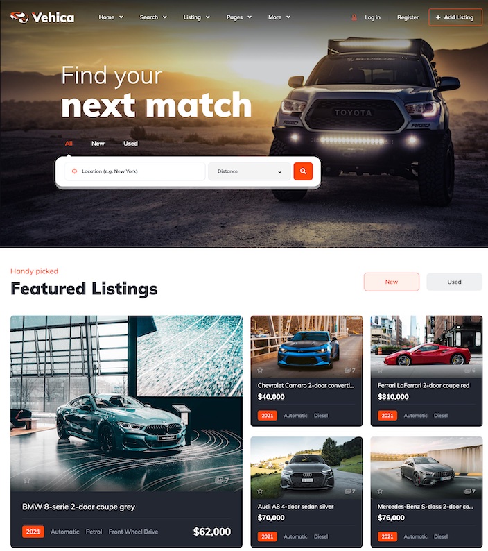 Location Homepage